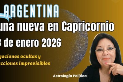 Luna nueva en Capricornio Argentina