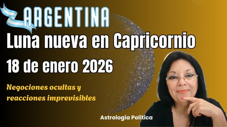Luna nueva en Capricornio Argentina